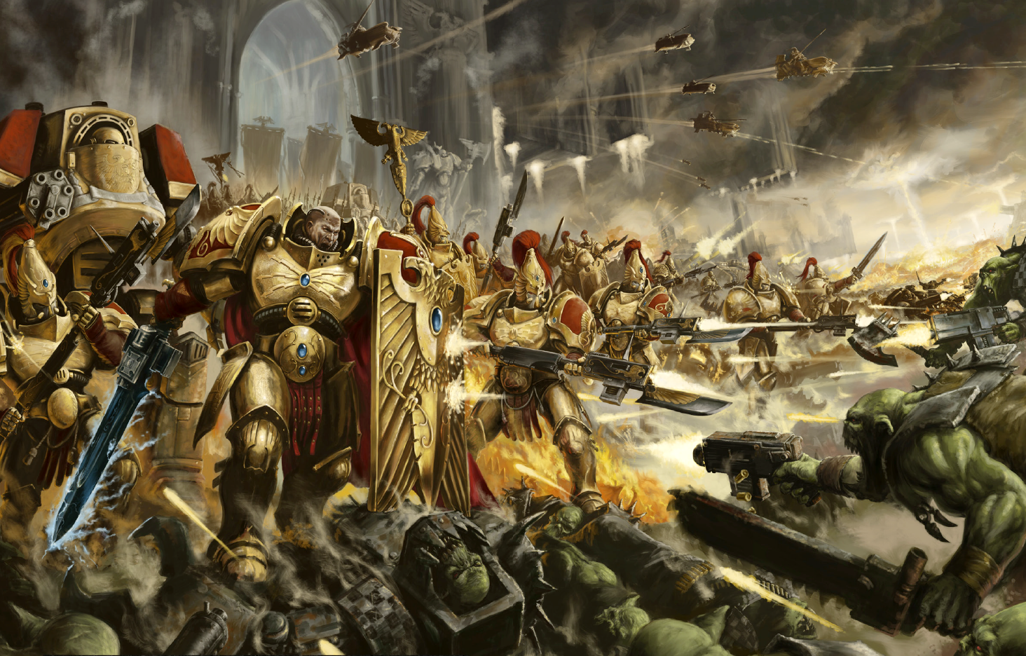 Orks and the Tyranids